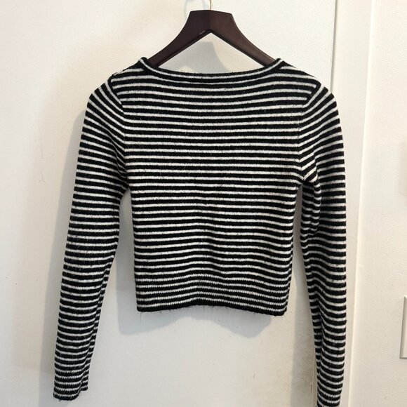 🖤 Amuse Society Wool-Blend Stretch Knit Sweater | Size S - Picture 4 of 6